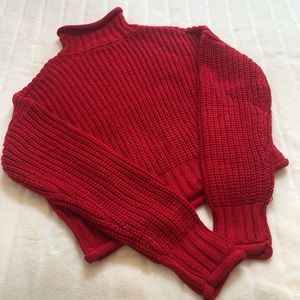 GARAGE Knitted Turtleneck Sweater